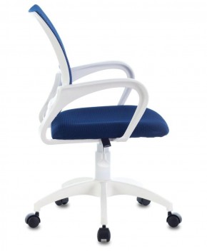 Кресло BRABIX "Fly MG-396W" (белый/темно-синее) 532399 в Приобье - priobie.ok-mebel.com | фото 3