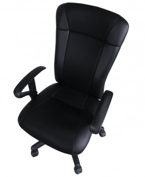 Кресло BRABIX "Optima MG-370" (экокожа/ткань, черное) 531580 в Приобье - priobie.ok-mebel.com | фото 5
