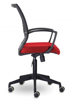 Кресло BRABIX "Wings MG-309", пластик черный, сетка, черное/красное, 532014 в Приобье - priobie.ok-mebel.com | фото 2