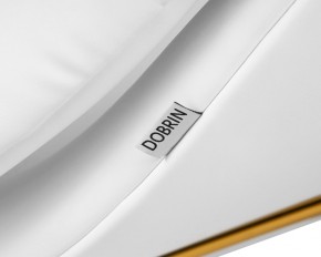 Кресло дизайнерское DOBRIN EMILY, белый винил YP17, золотое основание в Приобье - priobie.ok-mebel.com | фото 10