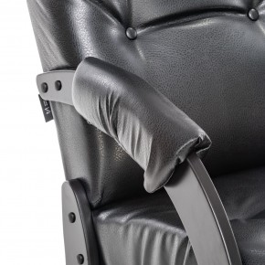 Кресло для отдыха Модель 61 Венге, к/з Vegas Lite Black в Приобье - priobie.ok-mebel.com | фото 2