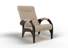 Кресло для отдыха Римини 19-Т-П (ткань/венге) ПЕСОК в Приобье - priobie.ok-mebel.com | фото