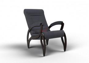 Кресло для отдыха Зельден 20-Т-ГР (ткань/венге) ГРАФИТ в Приобье - priobie.ok-mebel.com | фото 1