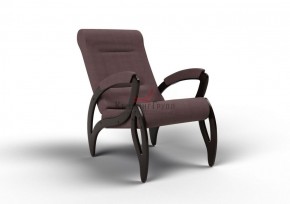 Кресло для отдыха Зельден 20-Т-КМ (ткань/венге) КОФЕ С МОЛОКОМ в Приобье - priobie.ok-mebel.com | фото