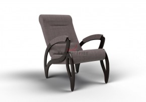 Кресло для отдыха Зельден 20-Т-ГР (ткань/венге) ГРАФИТ в Приобье - priobie.ok-mebel.com | фото