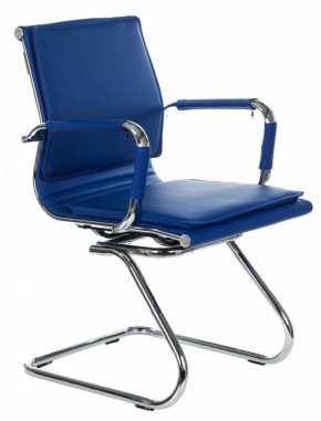 Кресло для посетителя Бюрократ CH-993-Low-V/blue синий в Приобье - priobie.ok-mebel.com | фото