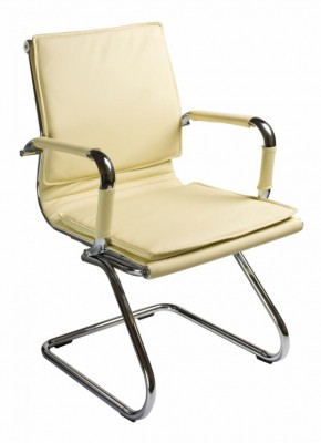Кресло для посетителя Бюрократ CH-993-Low-V/Ivory слоновая кость в Приобье - priobie.ok-mebel.com | фото