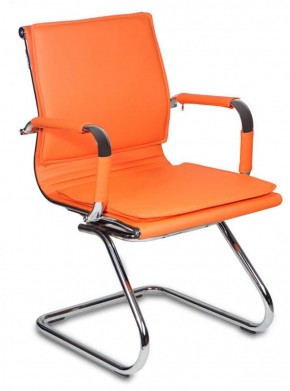 Кресло для посетителя Бюрократ CH-993-Low-V/orange оранжевый в Приобье - priobie.ok-mebel.com | фото