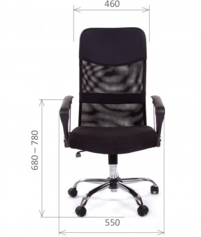 Кресло для руководителя CHAIRMAN 610 N (15-21 черный/сетка черный) в Приобье - priobie.ok-mebel.com | фото 4