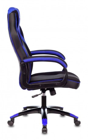 Кресло игровое Бюрократ VIKING 2 AERO BLUE черный/синий в Приобье - priobie.ok-mebel.com | фото 3