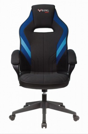 Кресло игровое Бюрократ VIKING 3 AERO BLUE черный/синий в Приобье - priobie.ok-mebel.com | фото 2