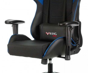 Кресло игровое Бюрократ VIKING 4 AERO BLUE черный/синий в Приобье - priobie.ok-mebel.com | фото 5