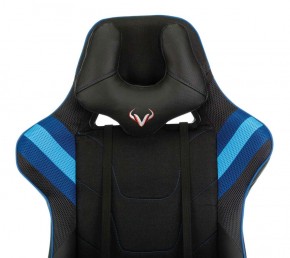 Кресло игровое Бюрократ VIKING 4 AERO BLUE черный/синий в Приобье - priobie.ok-mebel.com | фото 6