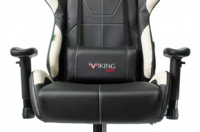 Кресло игровое Бюрократ VIKING 5 AERO WHITE черный/белый в Приобье - priobie.ok-mebel.com | фото 7