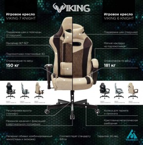 Кресло игровое Бюрократ VIKING 7 KNIGHT BL FABRIC синий в Приобье - priobie.ok-mebel.com | фото 5