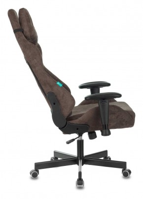 Кресло игровое Бюрократ VIKING KNIGHT LT10 FABRIC коричневый в Приобье - priobie.ok-mebel.com | фото 2
