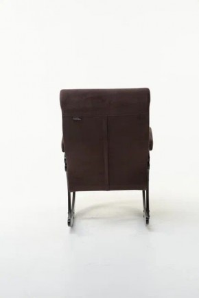 Кресло-качалка КОРСИКА 34-Т-AC (кофе) в Приобье - priobie.ok-mebel.com | фото 2