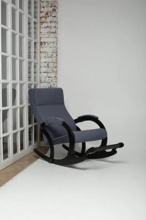 Кресло-качалка МАРСЕЛЬ 33-Т-AN (темно-синий) в Приобье - priobie.ok-mebel.com | фото 3