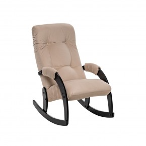 Кресло-качалка Модель 67 Венге, ткань V 18 в Приобье - priobie.ok-mebel.com | фото 2