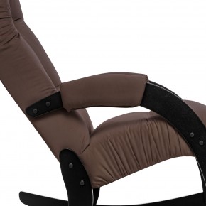 Кресло-качалка Модель 67 Венге, ткань V 23 в Приобье - priobie.ok-mebel.com | фото 5