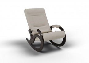 Кресло-качалка Вилла 11-Т-ГР (ткань/венге) ГРАФИТ в Приобье - priobie.ok-mebel.com | фото