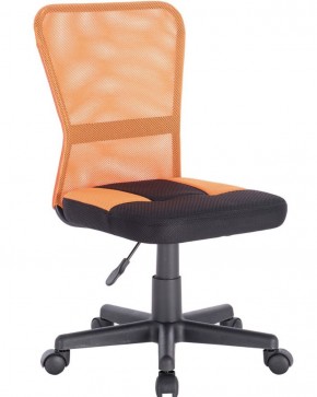 Кресло компактное BRABIX "Smart MG-313" черное/оранжевое, 531844 в Приобье - priobie.ok-mebel.com | фото