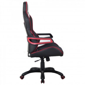 Кресло компьютерное BRABIX Nitro GM-001 (ткань/экокожа) черное, вставки красные (531816) в Приобье - priobie.ok-mebel.com | фото 5