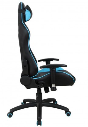 Кресло компьютерное BRABIX "GT Master GM-110" (черное/голубое) 531928 в Приобье - priobie.ok-mebel.com | фото 3