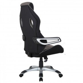 Кресло компьютерное BRABIX Techno GM-002 (ткань) черное/серое, вставки белые (531815) в Приобье - priobie.ok-mebel.com | фото 5