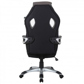 Кресло компьютерное BRABIX Techno GM-002 (ткань) черное/серое, вставки белые (531815) в Приобье - priobie.ok-mebel.com | фото 6