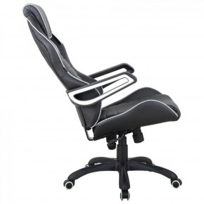 Кресло компьютерное BRABIX Techno Pro GM-003 (экокожа черное/серое, вставки серые) 531814 в Приобье - priobie.ok-mebel.com | фото 6