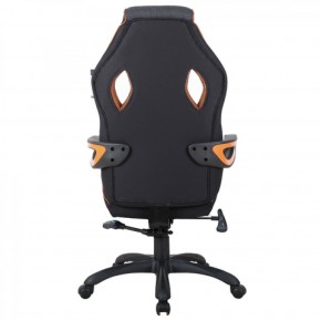 Кресло компьютерное BRABIX Techno Pro GM-003 (ткань черное/серое, вставки оранжевые) 531813 в Приобье - priobie.ok-mebel.com | фото 5