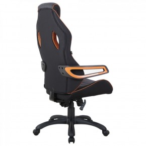 Кресло компьютерное BRABIX Techno Pro GM-003 (ткань черное/серое, вставки оранжевые) 531813 в Приобье - priobie.ok-mebel.com | фото 6