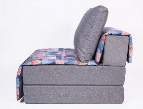 Кресло-кровать бескаркасное Харви (серый-сноу деним) в Приобье - priobie.ok-mebel.com | фото 3