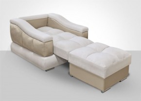 Кресло-кровать + Пуф Голливуд (ткань до 300) НПБ в Приобье - priobie.ok-mebel.com | фото 4