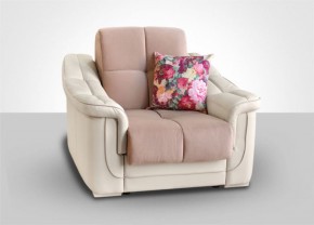 Кресло-кровать + Пуф Кристалл (ткань до 300) НПБ в Приобье - priobie.ok-mebel.com | фото 1
