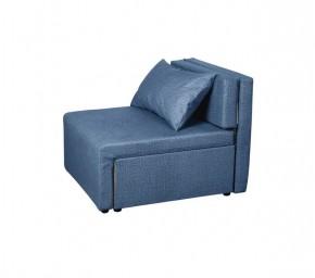 Кресло-кровать Милена (синий) Велюр в Приобье - priobie.ok-mebel.com | фото