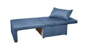 Кресло-кровать Милена (синий) Велюр в Приобье - priobie.ok-mebel.com | фото 4