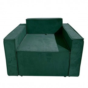 Кресло-кровать Принц КК1-ВЗ (велюр зеленый) в Приобье - priobie.ok-mebel.com | фото