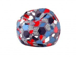Кресло-мешок Мяч M (Geometry Slate) в Приобье - priobie.ok-mebel.com | фото 1