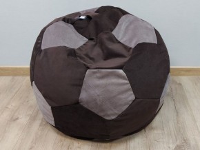 Кресло-мешок Мяч M (Vital Chocolate-Vital Java) в Приобье - priobie.ok-mebel.com | фото