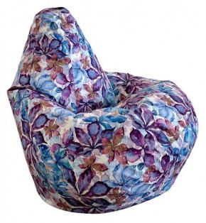 Кресло-мешок Цветы XXL в Приобье - priobie.ok-mebel.com | фото 1