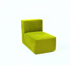 Кресло-модуль бескаркасное Тетрис 30 (Зеленый) в Приобье - priobie.ok-mebel.com | фото