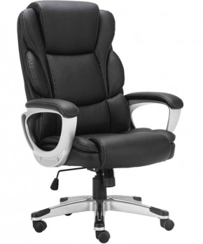 Кресло офисное BRABIX PREMIUM "Rest EX-555" (пружинный блок, экокожа, черное) 531938 в Приобье - priobie.ok-mebel.com | фото 1