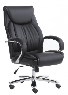Кресло офисное BRABIX "Advance EX-575" (хром/экокожа/черное) 531825 в Приобье - priobie.ok-mebel.com | фото 1