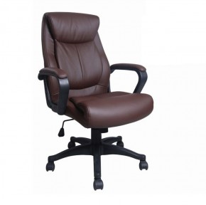 Кресло офисное BRABIX "Enter EX-511" (экокожа/коричневая) 531163 в Приобье - priobie.ok-mebel.com | фото