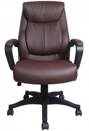 Кресло офисное BRABIX "Enter EX-511" (экокожа/коричневая) 531163 в Приобье - priobie.ok-mebel.com | фото 3
