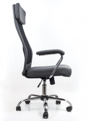 Кресло офисное BRABIX "Flight EX-540" (хром, ткань, сетка, серое) 531848 в Приобье - priobie.ok-mebel.com | фото 3