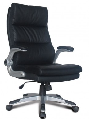 Кресло офисное BRABIX "Fregat EX-510" (рециклированная кожа, черное) 530863 в Приобье - priobie.ok-mebel.com | фото 1