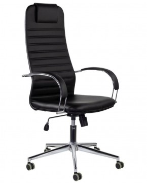 Кресло офисное BRABIX "Pilot EX-610 CH" premium (черное/кожзам) 532418 в Приобье - priobie.ok-mebel.com | фото